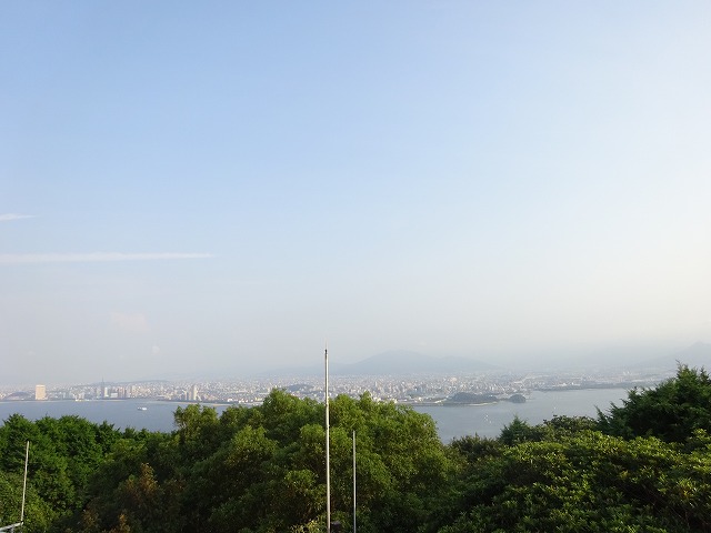 能古島展望台からの眺め