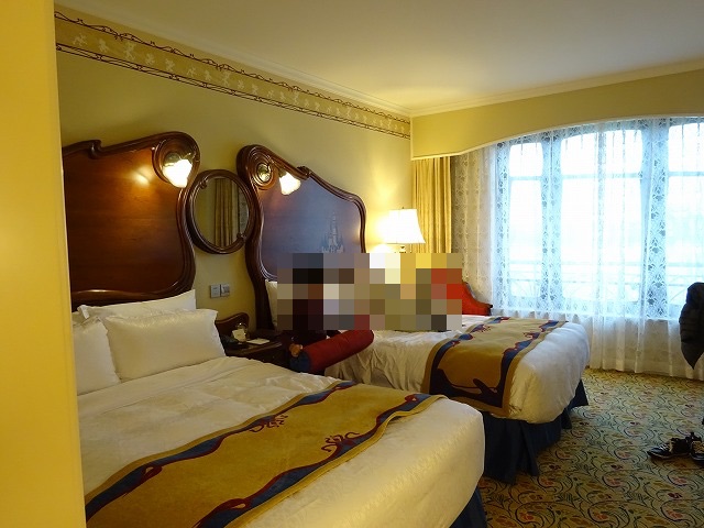上海ディズニーランドホテルのクラブレベルのお部屋３